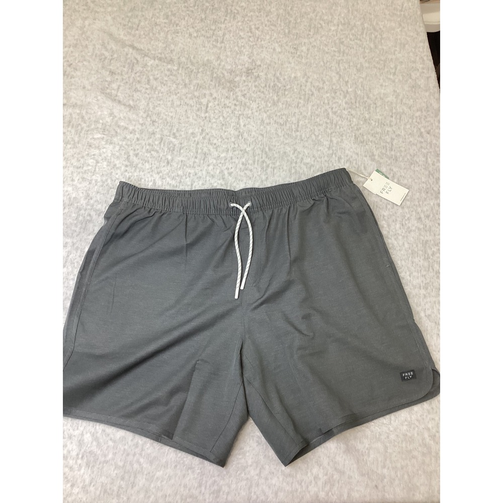 Free Fly Mens Reverb Shorts Smoke Grey UPF 40 Outdoor Active XXL MRVBS-7-327-XXL